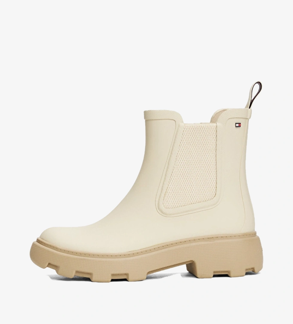 Tommy Hilfiger Bej Tommy Hilfiger Rubber Flag