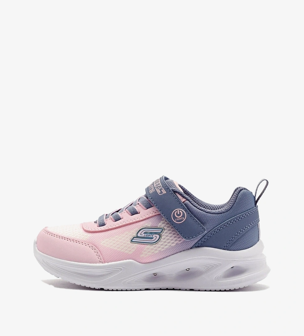 Skechers Gri Pembe Skechers Sola Glow