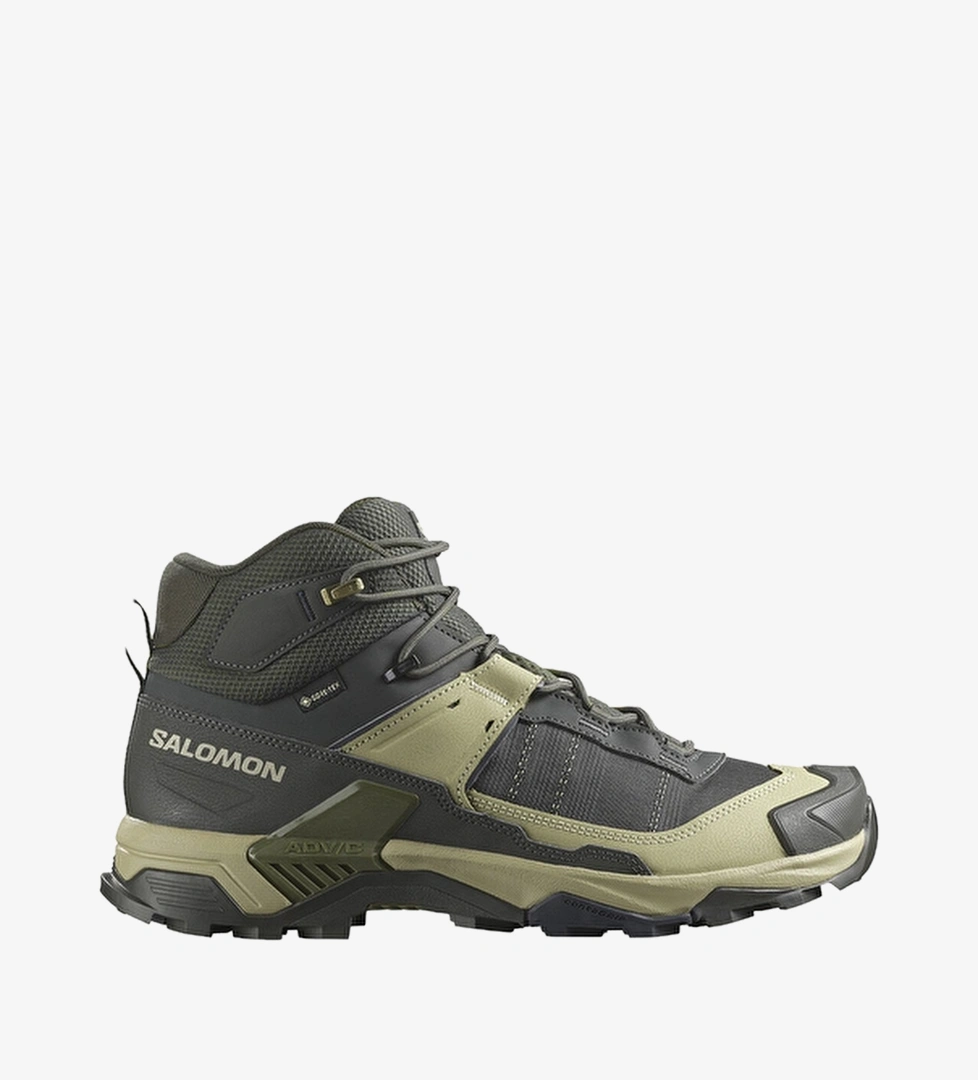 Salomon Erkek X Ultra 5 Mid Gore Tex Bot L47754300 8841 Haki