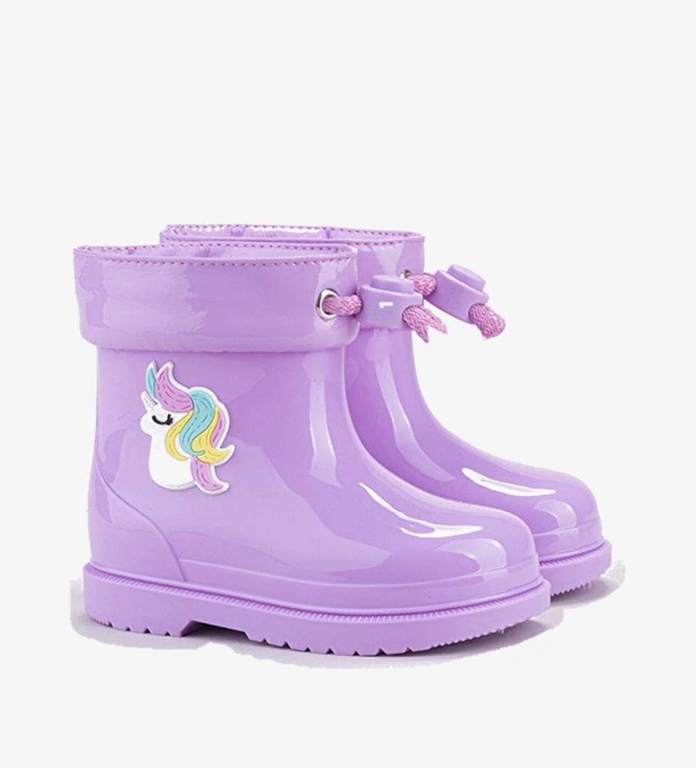 Igor Çocuk Bimbi Unicornio Yağmur Botu W10253 Lila