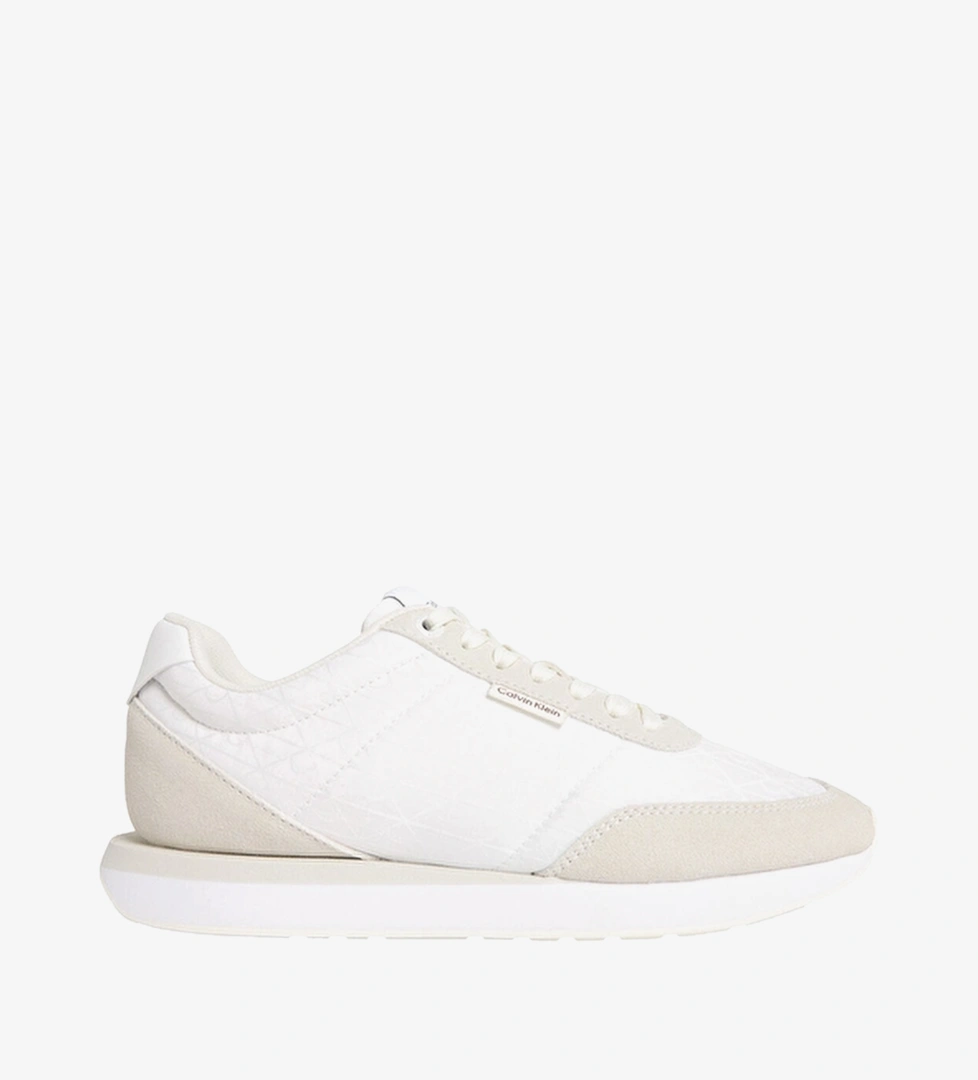 Calvin Klein Beyaz Calvin Klein Retro Runner