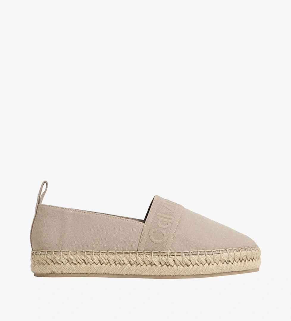 Calvin Klein Gri Calvin Klein Oblique Espadrille