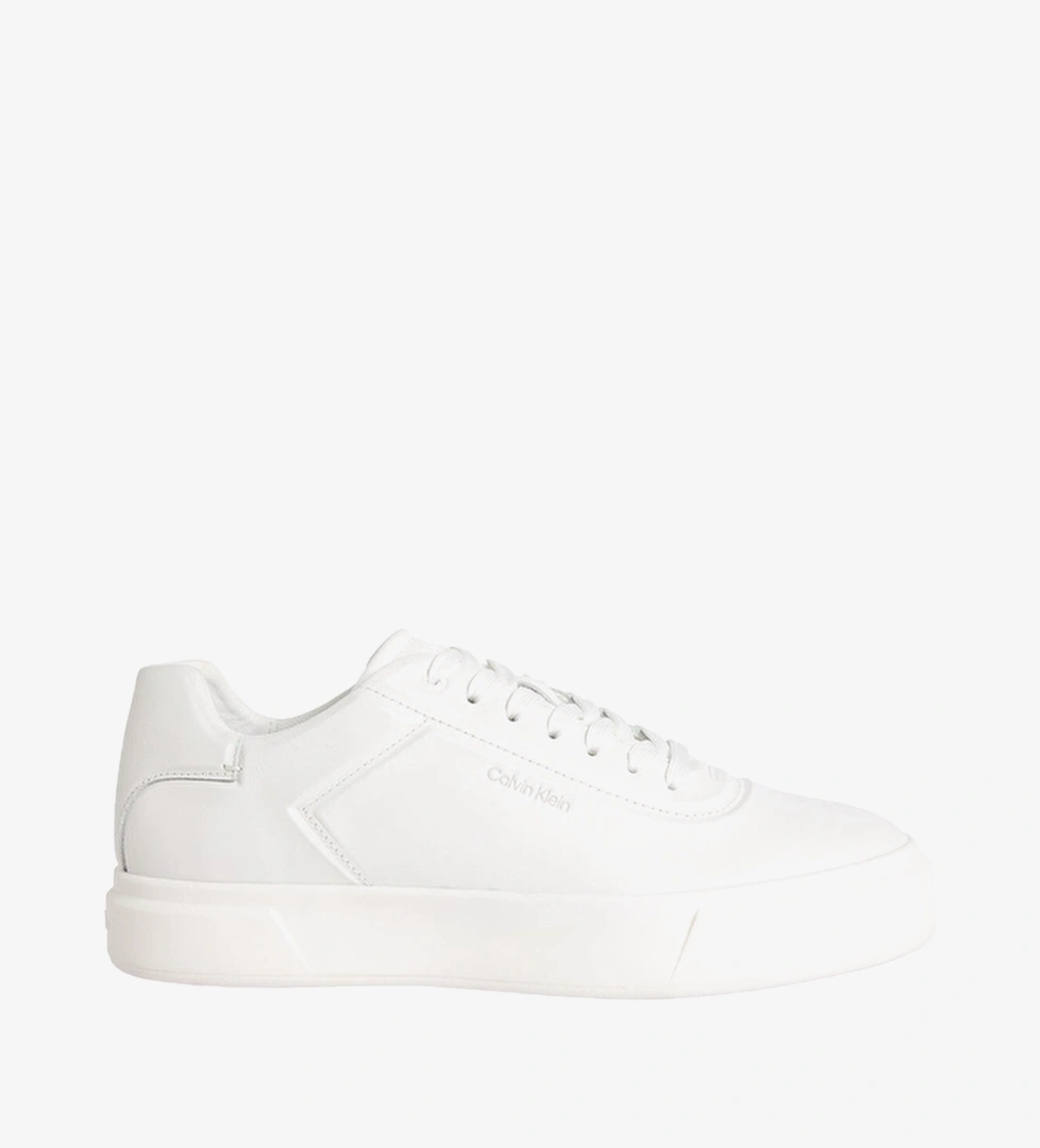 Calvin Klein Beyaz Calvin Klein Basket Cupsole