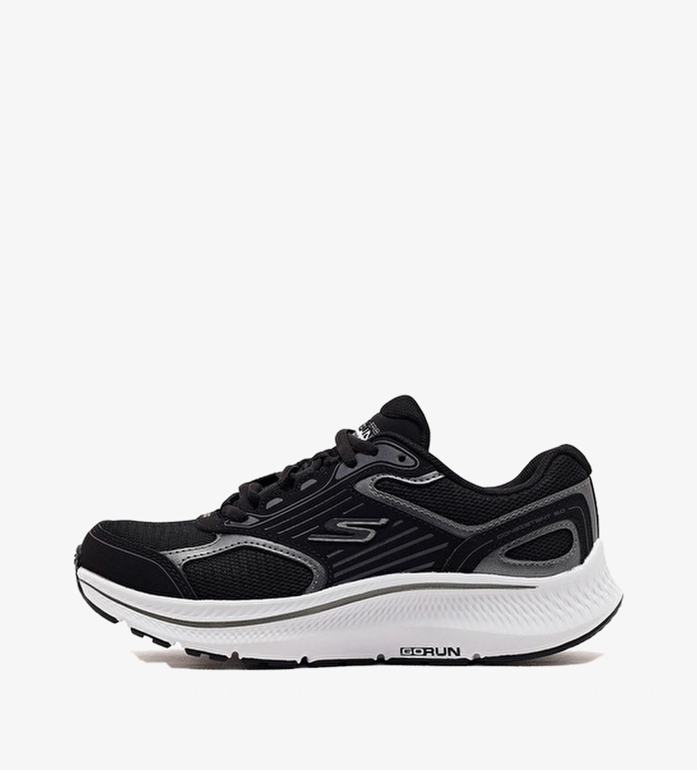 Skechers Kadın Go Run Consistent Ayakkabı 128606TK BKW Siyah/beyaz