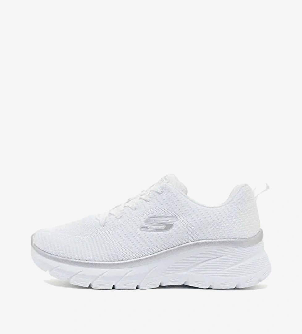 Skechers Beyaz Gümüş Skechers Fashion Fit