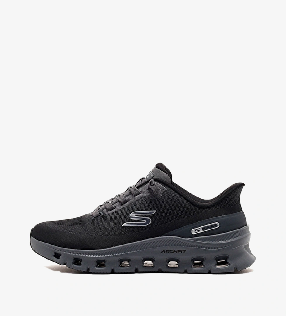 Skechers Siyah Gri Skechers Glide Step