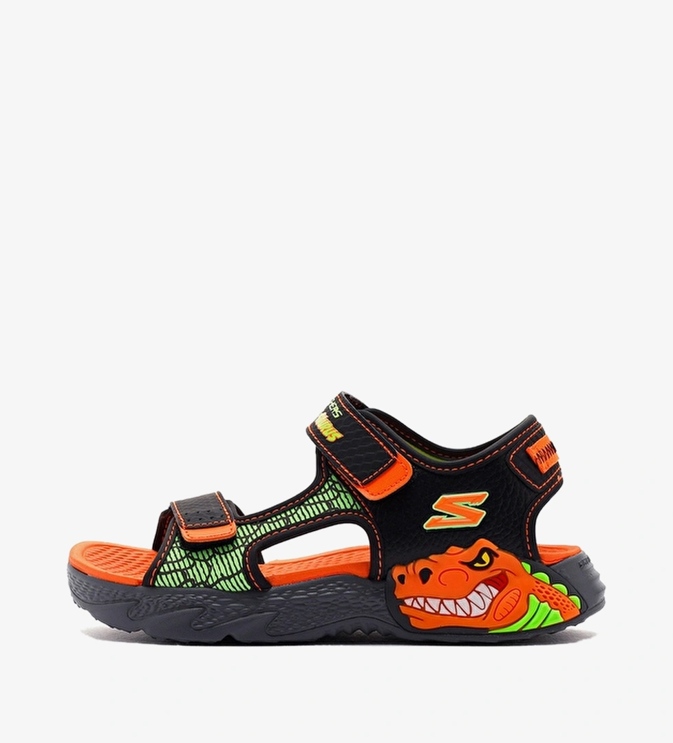 Skechers Siyah Turuncu Skechers Lights Creature