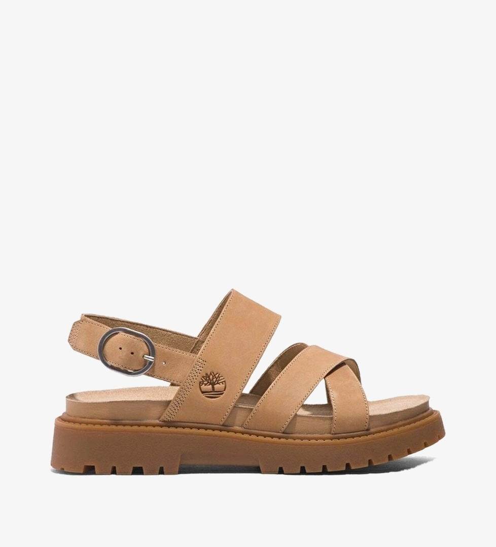 Timberland Kadın Clairemont Way Backstrap Sandalet TB0A61T4EN31 Bej