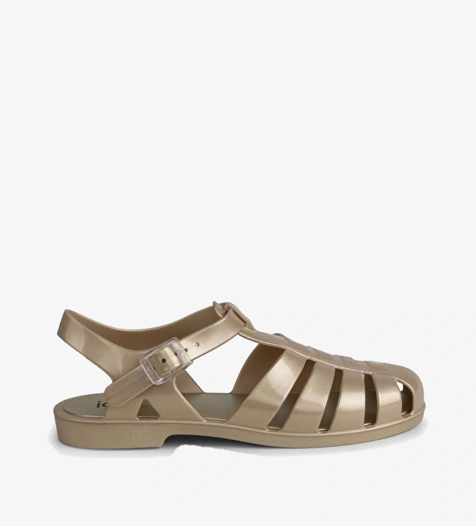 Igor Kadın Biarritz Shiny Metal Sandalet BB340 Altın