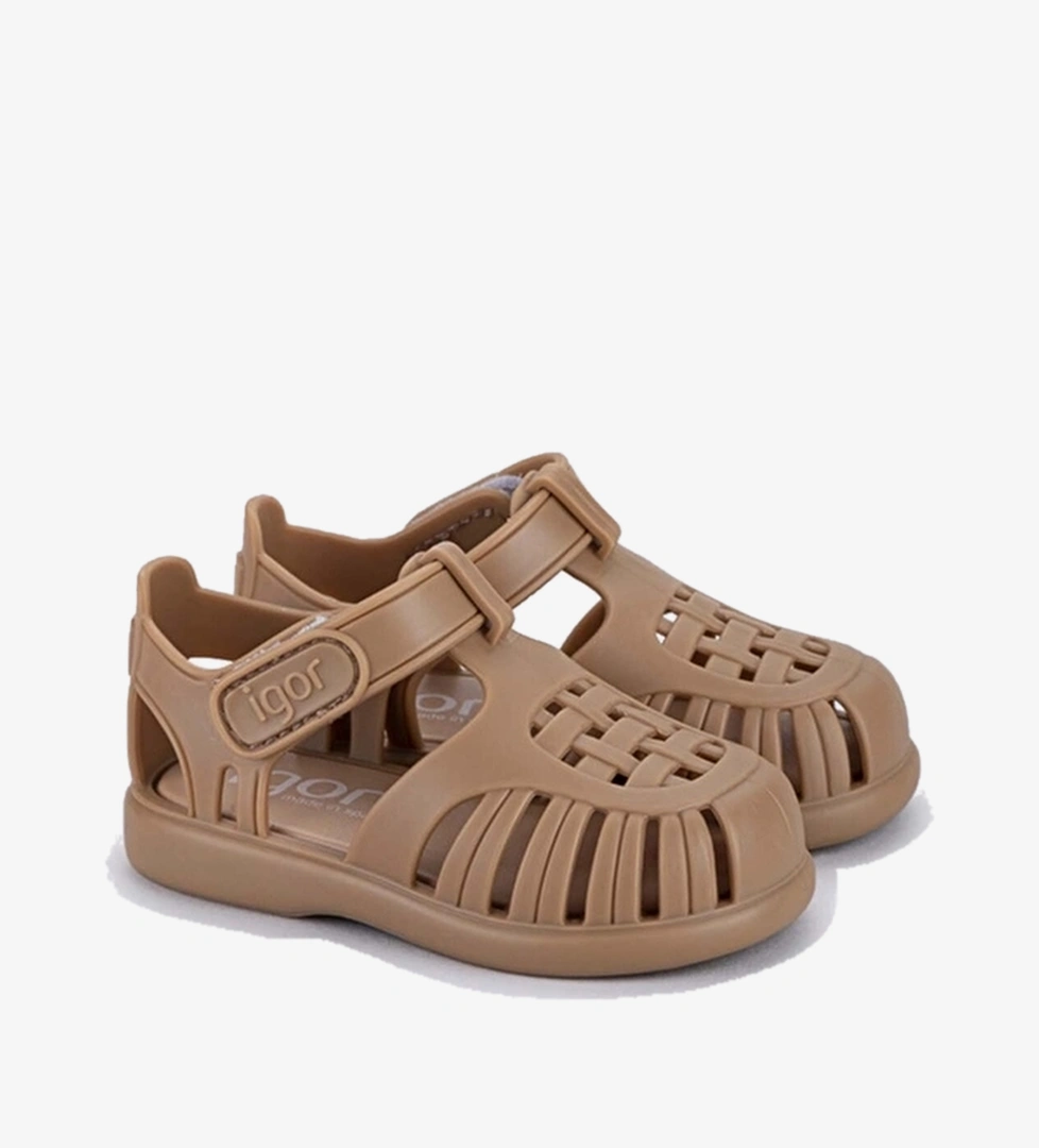 Igor Çocuk Tobby Solid Sandalet S10271 Karamel