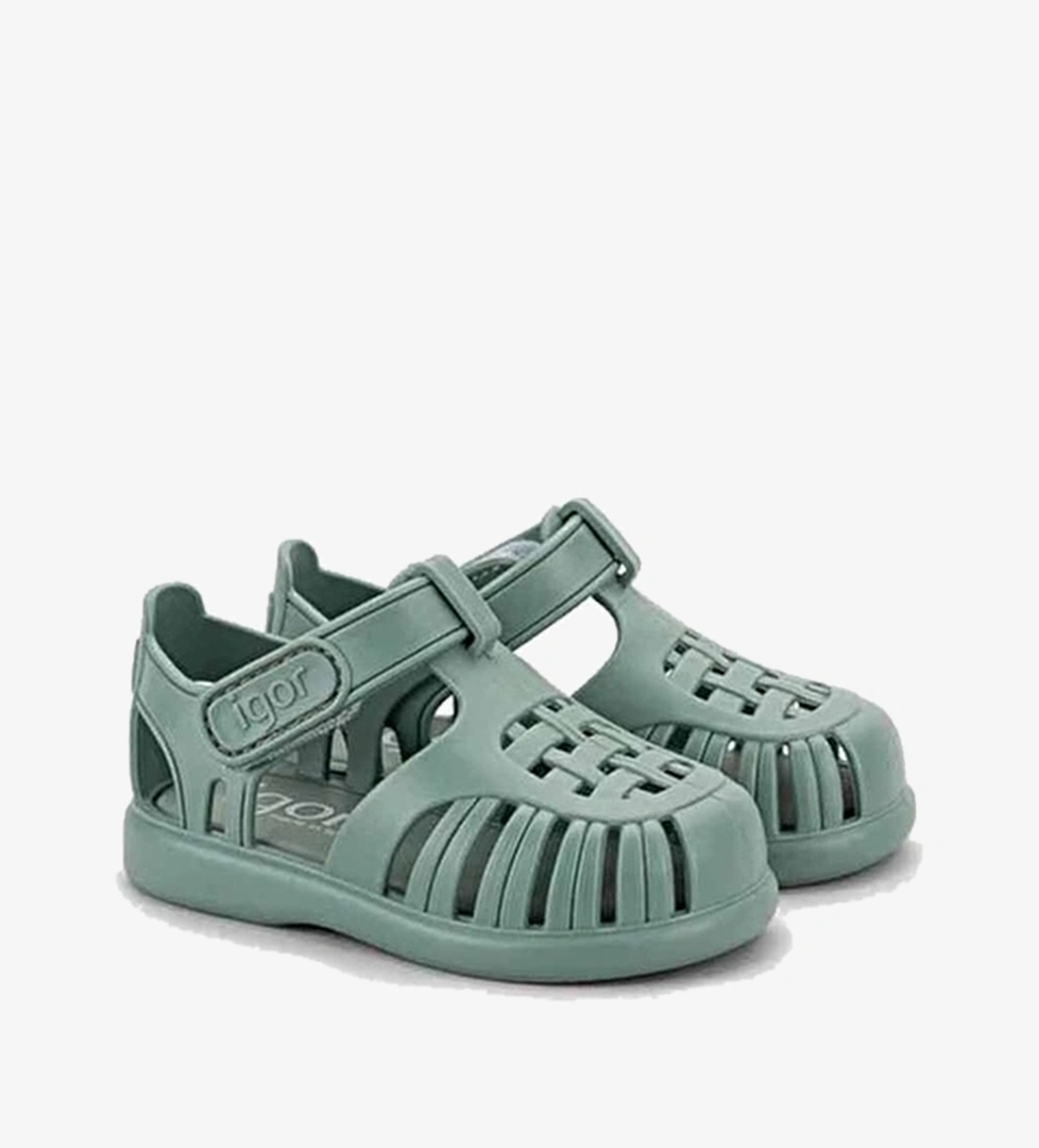 Igor Çocuk Tobby Solid Sandalet S10271 Açık yeşil