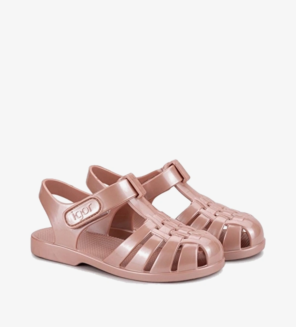 Igor Çocuk Clasica Nacar Sandalet S10367 Pembe