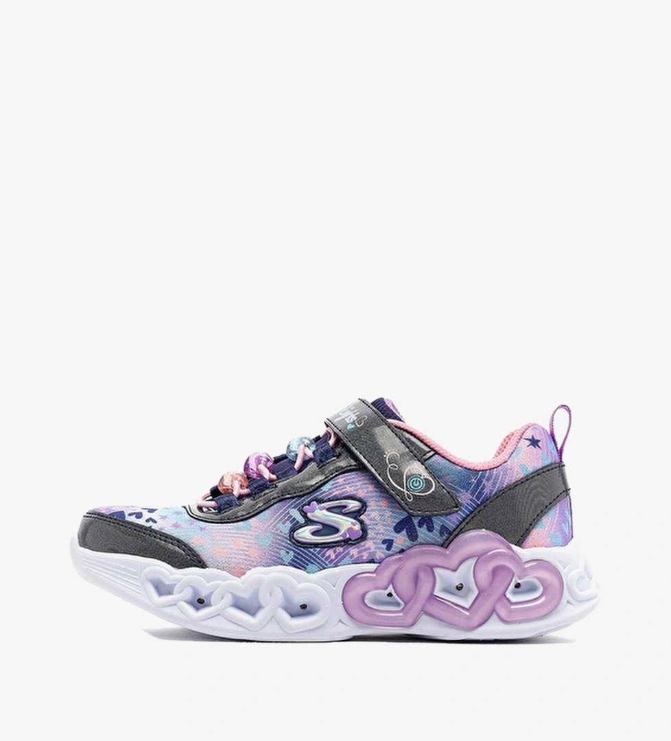 Skechers Çocuk Infinite Heart Lights Heart Jewels Ayakkabı 303261L NVMT Lacivert