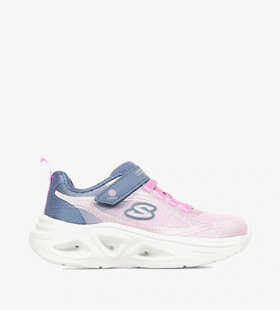 Skechers Çocuk Sola Glow 2 0 Ayakkabı 303729L GYPK Gri/pembe