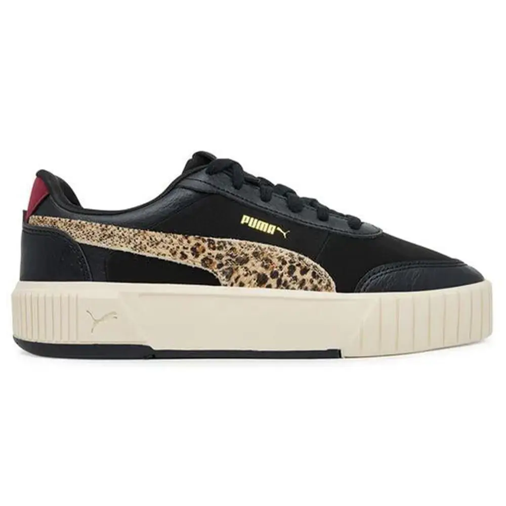 Puma Carina Mia Animal Flair Kadın Siyah Spor Ayakkabı 40351502