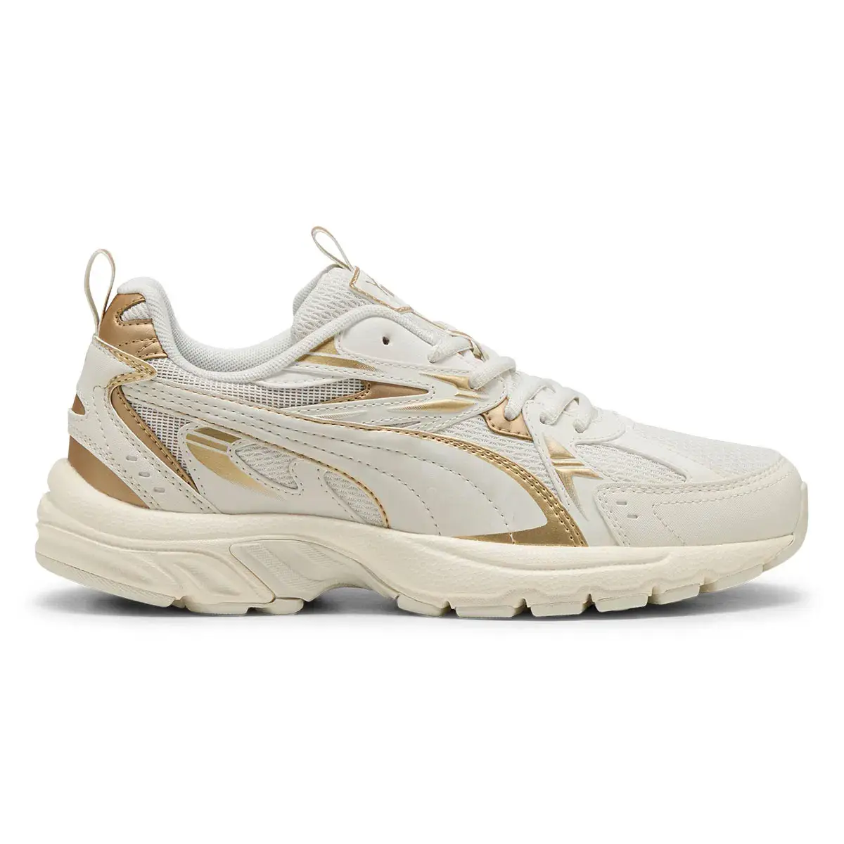 Puma Milenio tech Wmns DayINight Kadın Bej Spor Ayakkabı 40265701