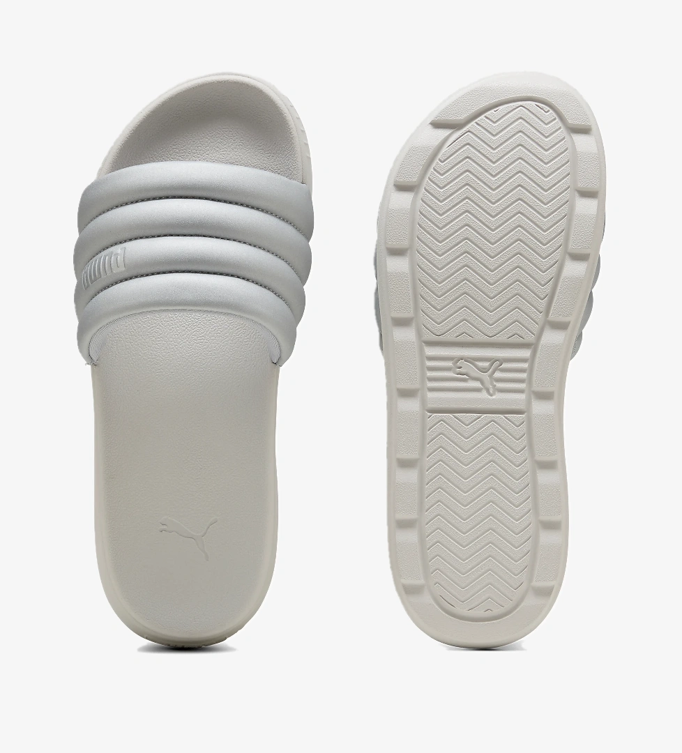 Karmen Puffy Aqua Metallics Kadın Terlik - Görsel 1