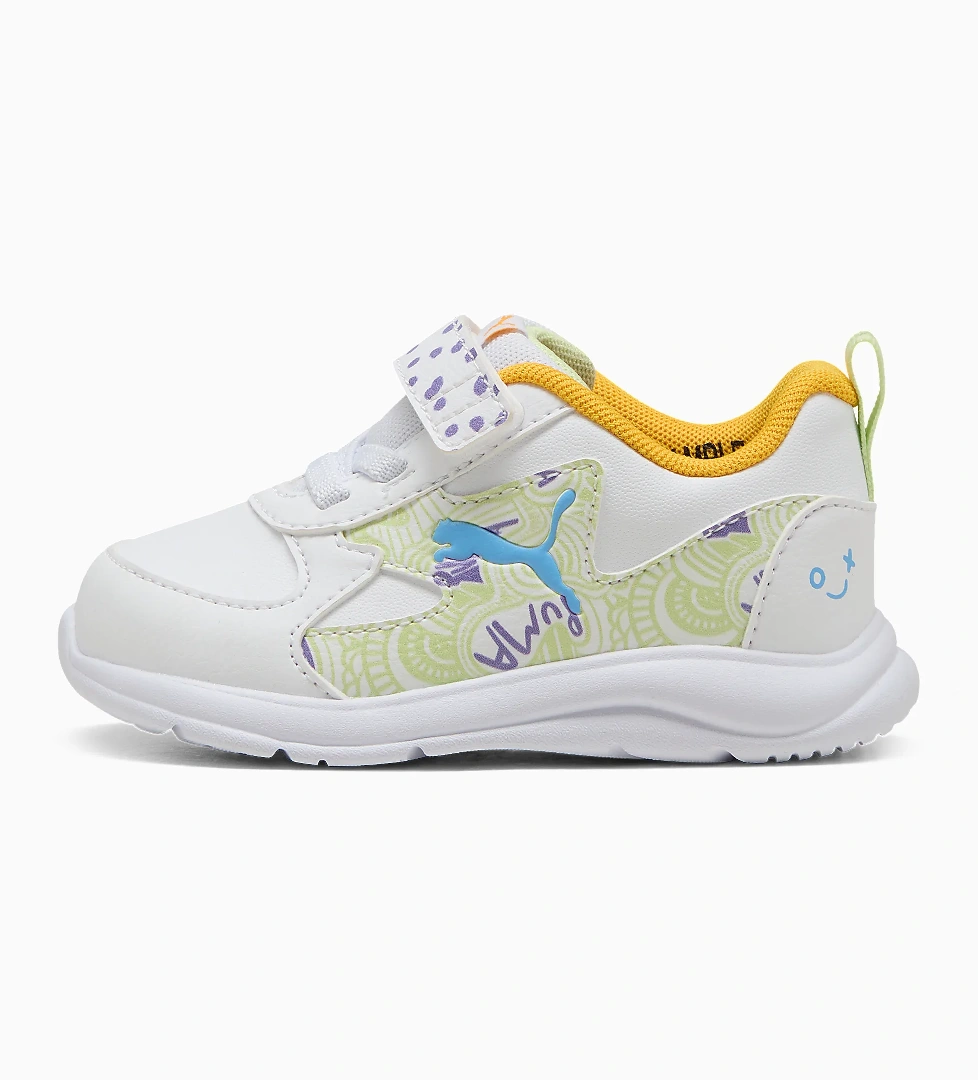 Puma Fun Racer SCRIBBLE Bebek Ayakkabısı model görseli
