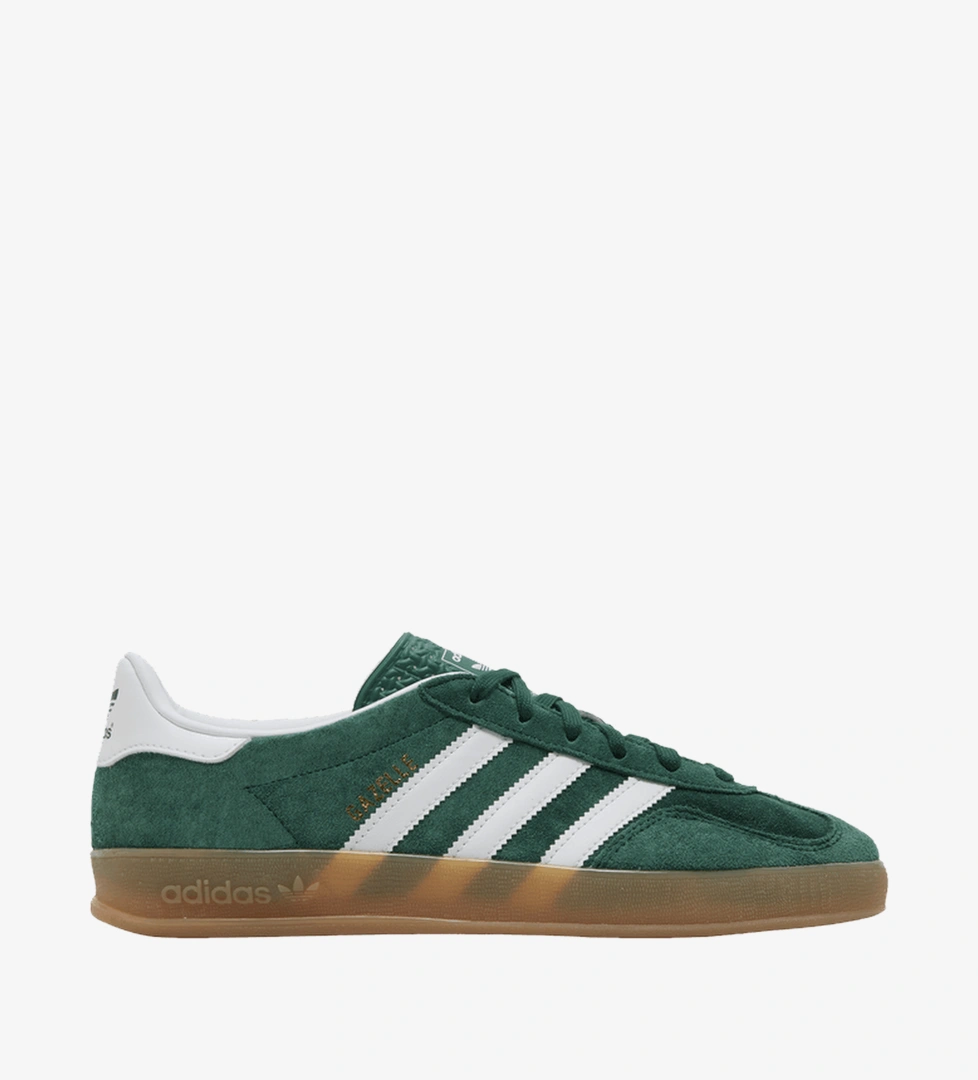Adidas Adidas Yeşil Gazelle Indoor 'Collegiate Green Gum' Risenbox'da! Yeşil - 1. görsel