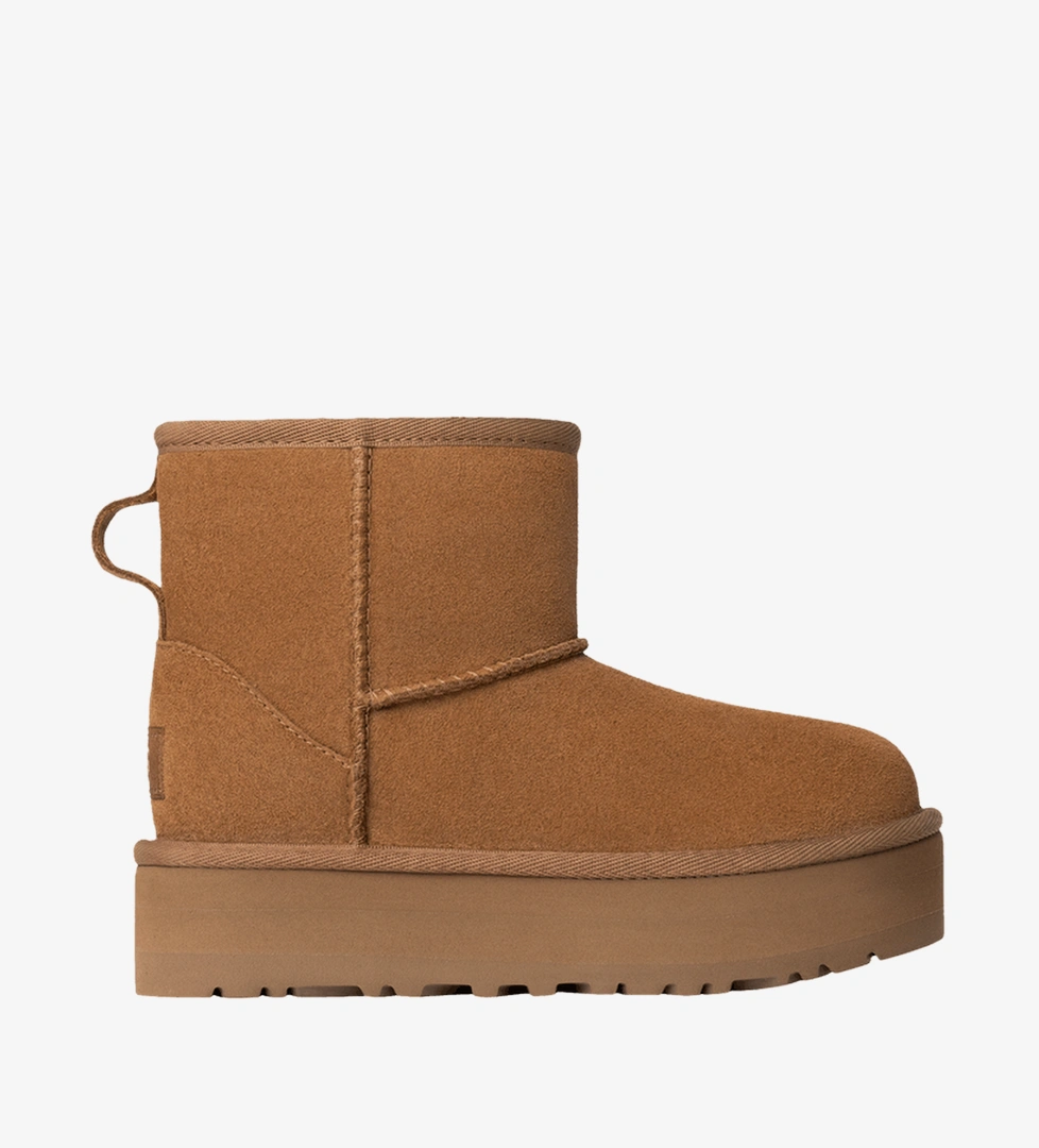 UGG Classic Mini Platform Boot Kids 'Chestnut'