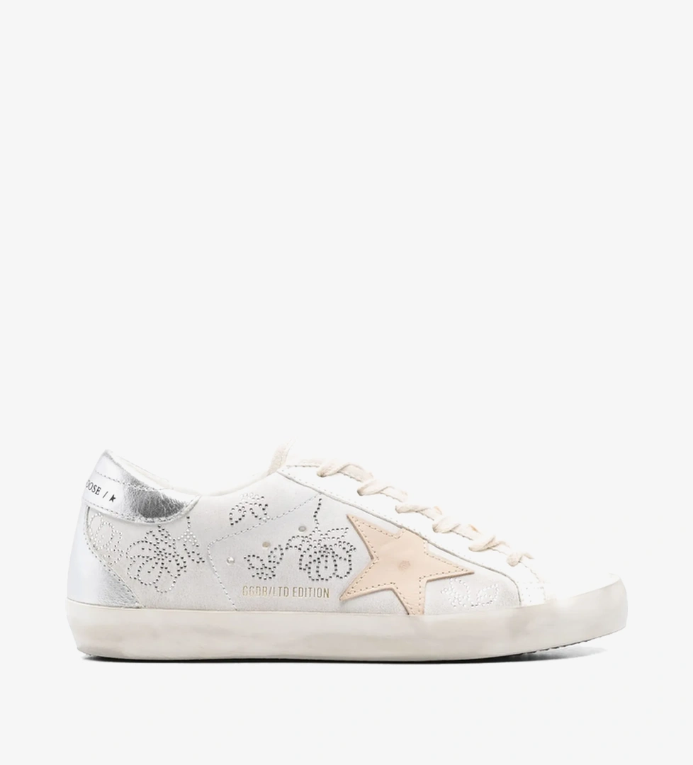 Golden Goose Beyaz Golden Goose Super Star