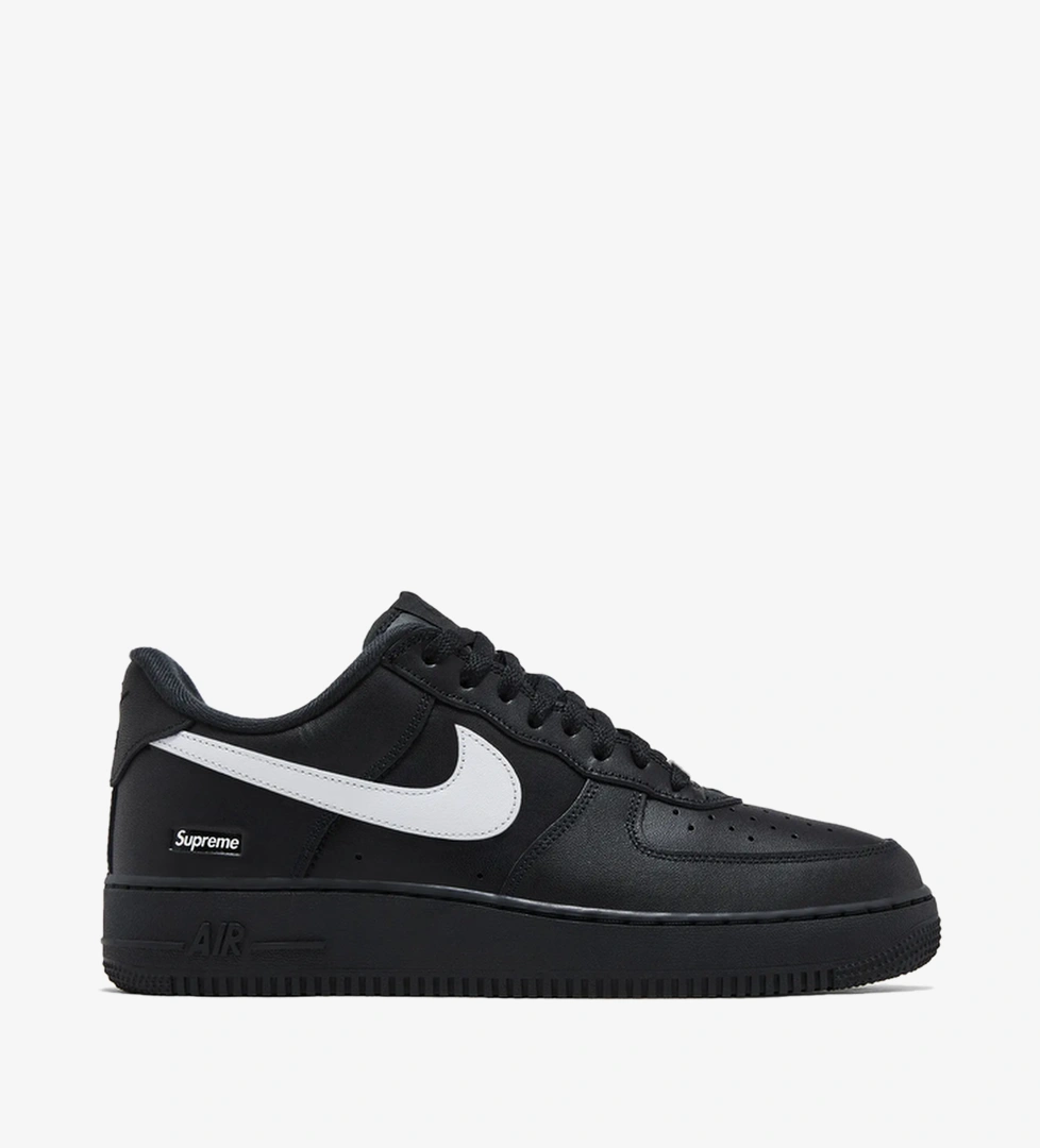 Supreme x Nike Air Force 1 Low 'Box Logo - Black White'