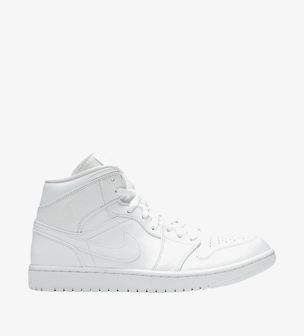 Beyaz Air Jordan 1 Mid