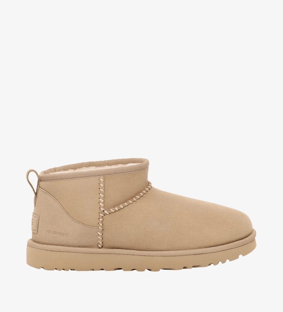 UGG Madhappy x Classic Ultra Mini Boot 'White Pepper' (W)