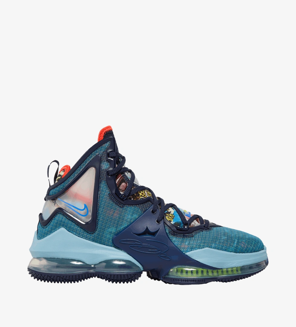 LeBron 19 'Fast Food - Dutch Blue'