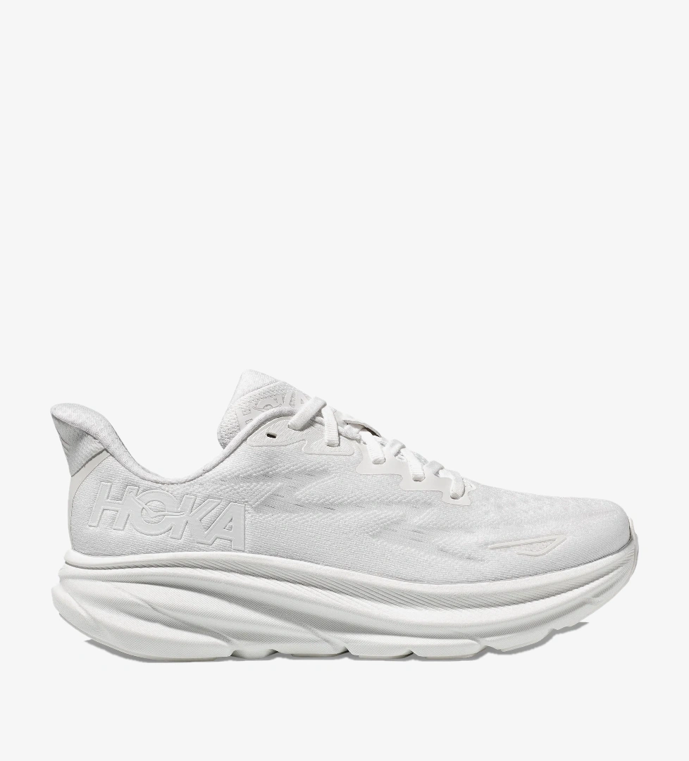 Hoka Clifton 9 Kadın Beyaz Koşu Ayakkabısı