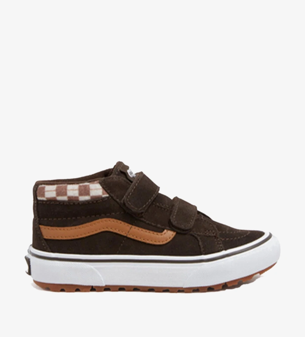 Vans Mte Sk8-Mid Reissue V Çocuk Kahverengi Sneaker