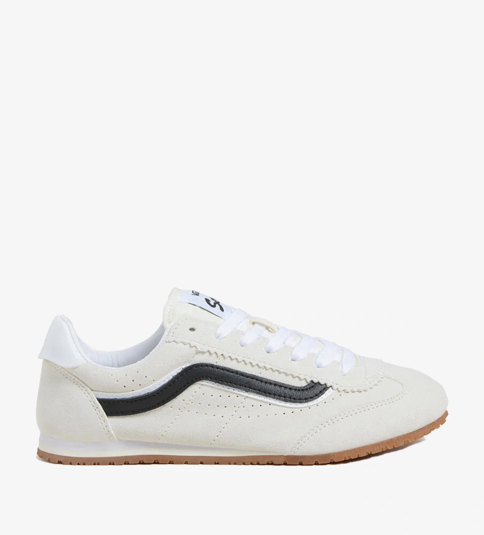 Vans Super Lowpro Unisex Krem Sneaker