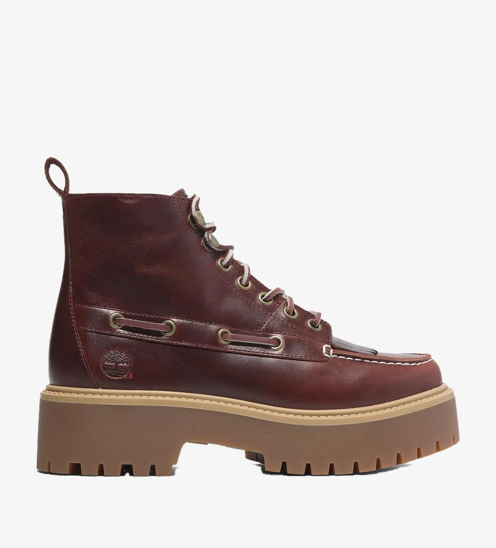 Timberland Stone Street Mid Lace Up Kadın Kahverengi Bot