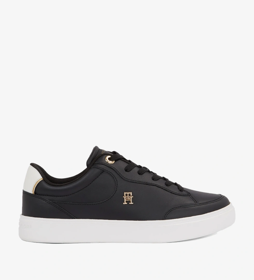 Tommy Hilfiger Tommy Hilfiger Essential Chic Court Kadın Siyah Sneaker Sanal Çadır'da! Siyah - 1. görsel
