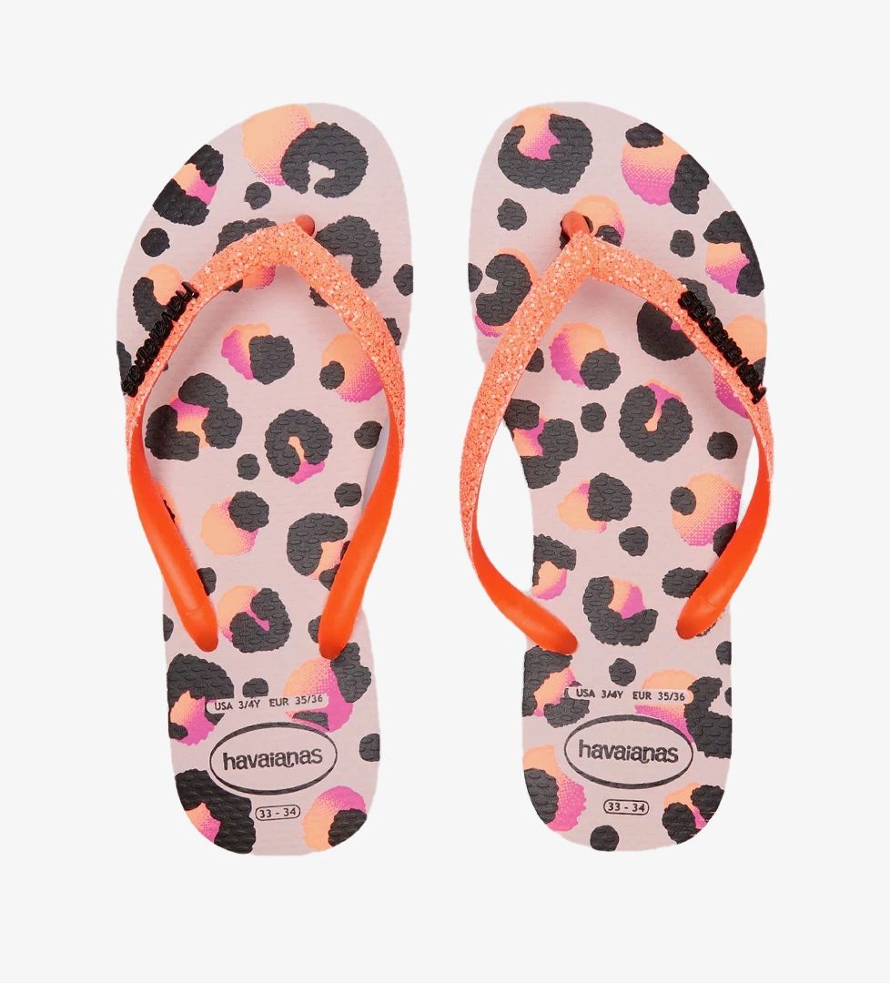 Havaianas Slip Glitter Çocuk Pembe Terlik