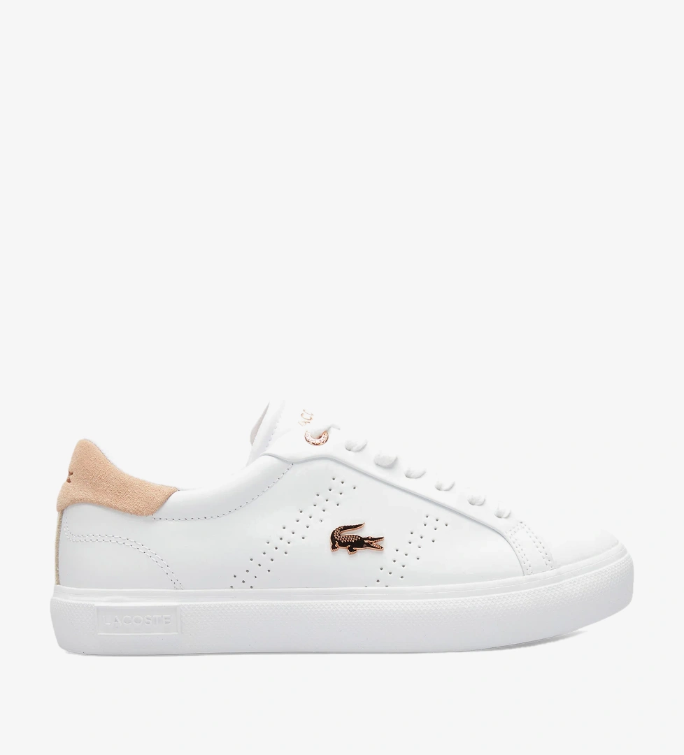Lacoste Lacoste Powercourt 2.0 Kadın Beyaz Sneaker Sanal Çadır'da! Beyaz - 1. görsel