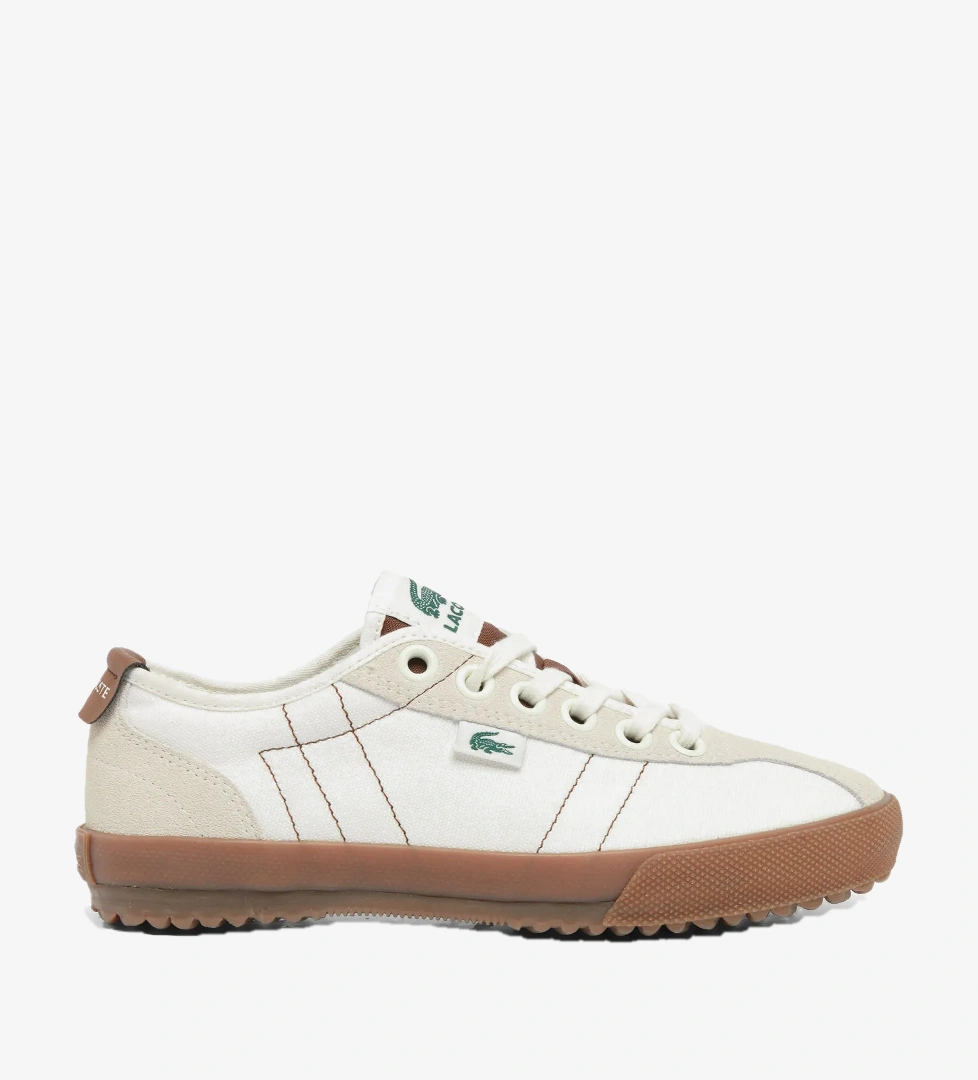 Lacoste Backslam Kadın Krem Sneaker