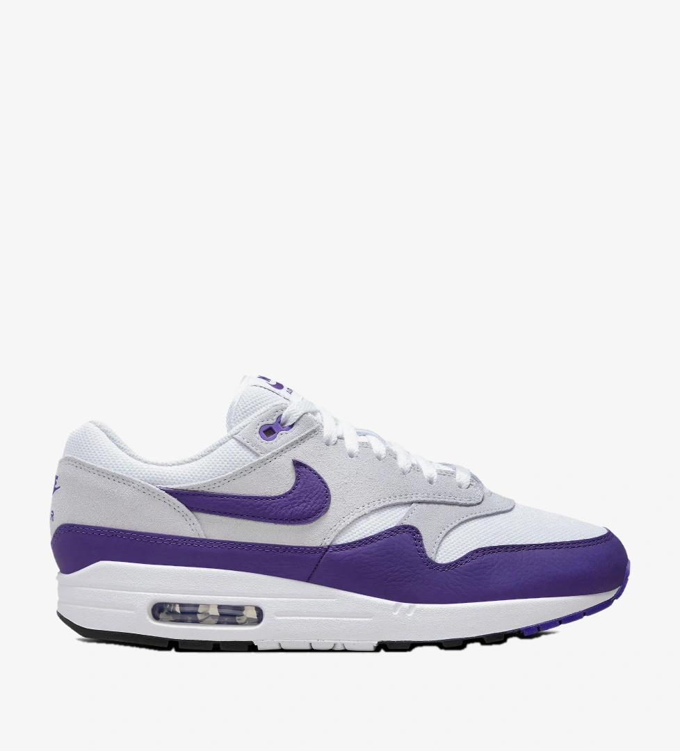 Nike Nike Air Max 1 Sc Unisex Beyaz/Mor Sneaker Sanal Çadır'da! Beyaz - 1. görsel