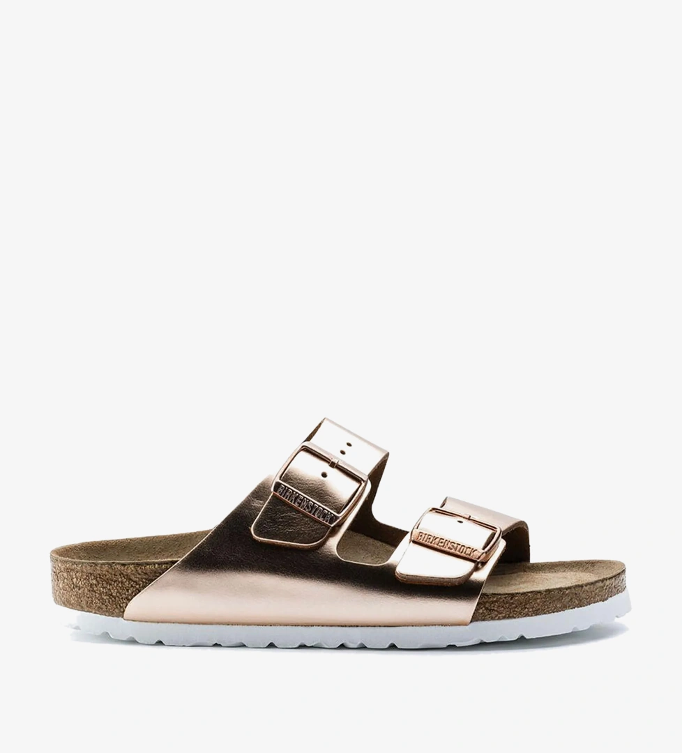 Birkenstock Arizona Kadın Metalik Bakır Terlik