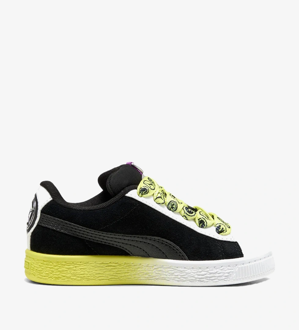 Puma X Hot Wheels Suede XL Çocuk Sarı/Siyah Spor Ayakkabı