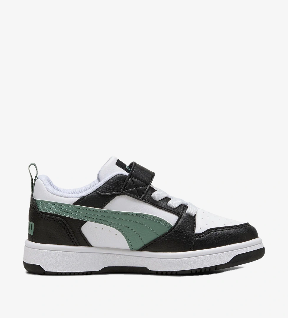 Puma Rebound V6 Lo Ac+ Ps Çocuk Siyah Spor Ayakkabı