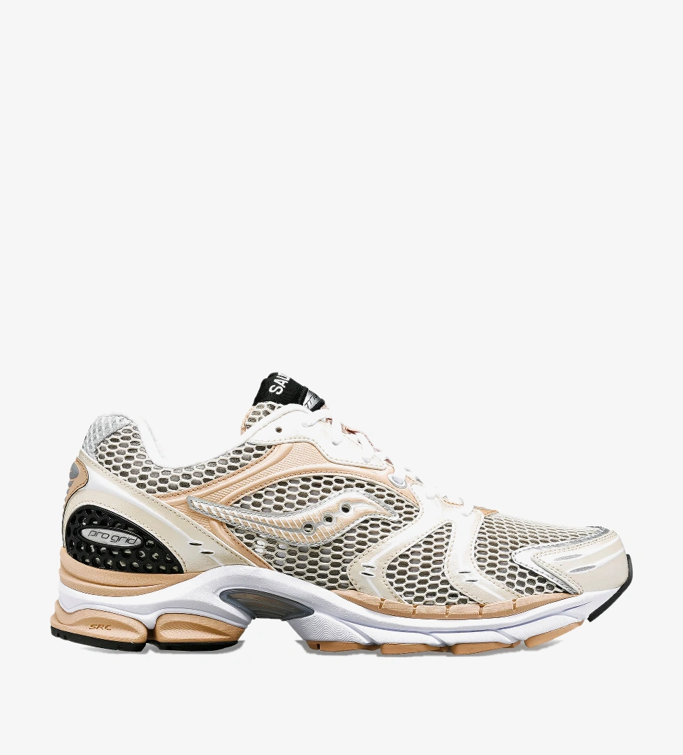 Saucony Progrid Triumph 4 Kadın Krem Sneaker