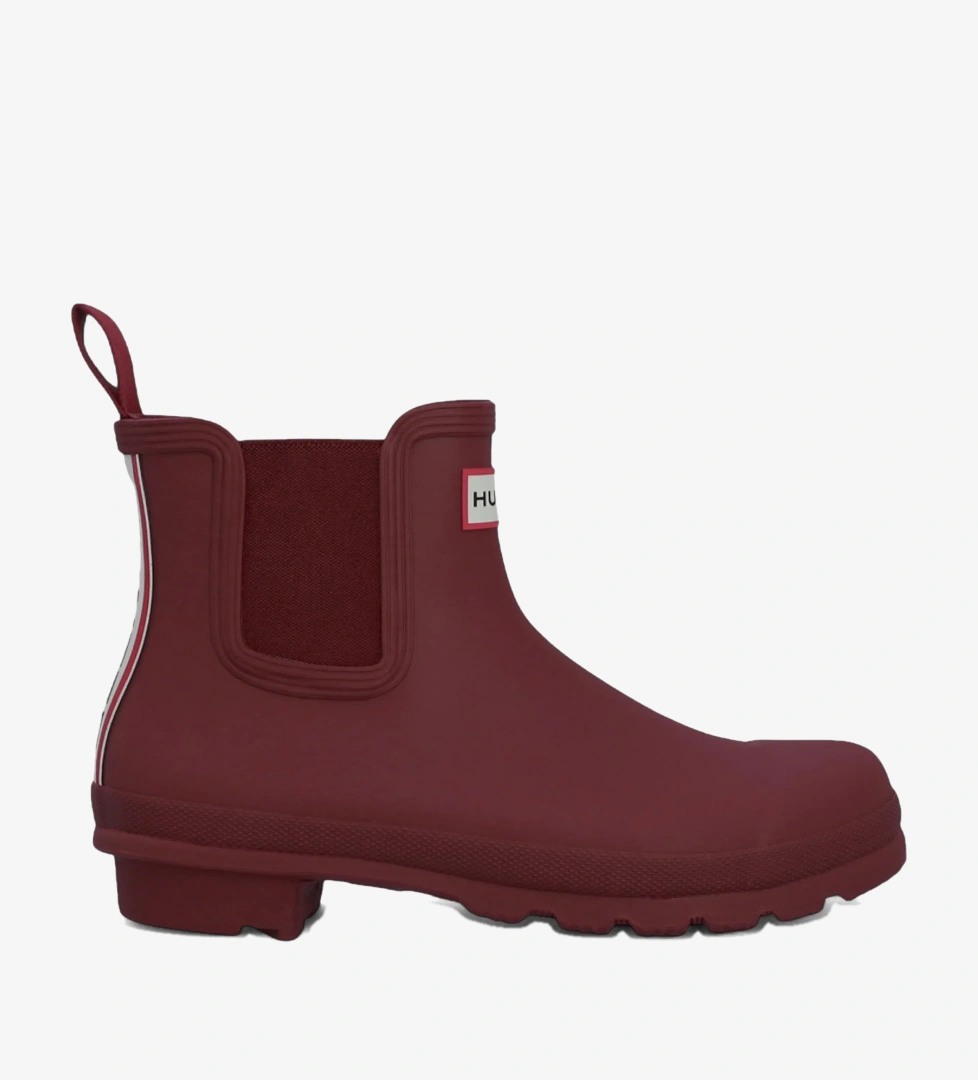 Hunter Bordo Hunter Chelsea Tri Colour Logo