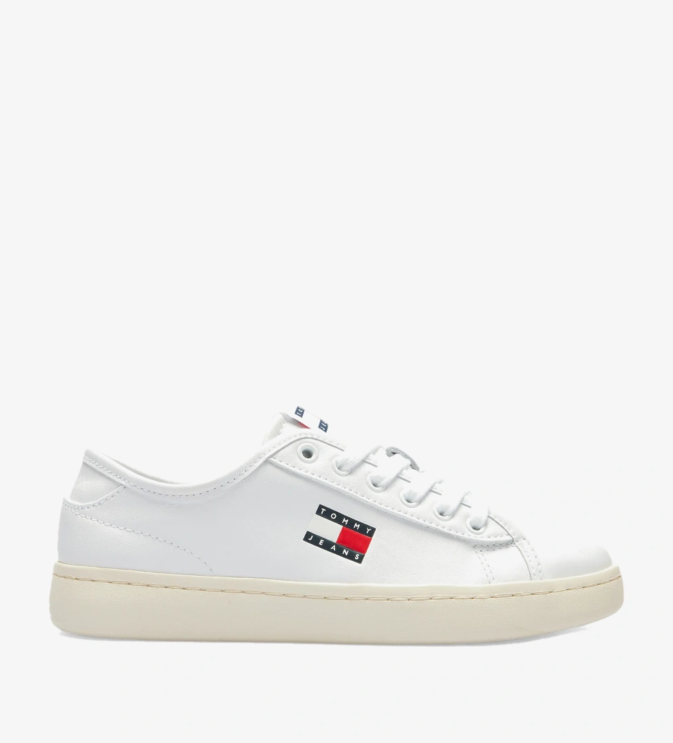 Tommy Jeans Court Low Kadın Beyaz Spor Ayakkabı