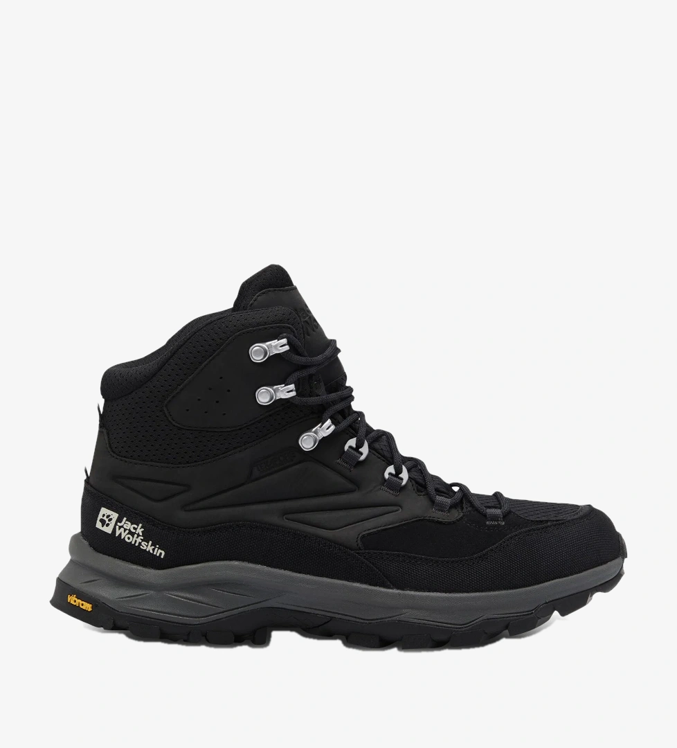 Jack Wolfskin Cyrox Texapore Mid Erkek Gri Bot