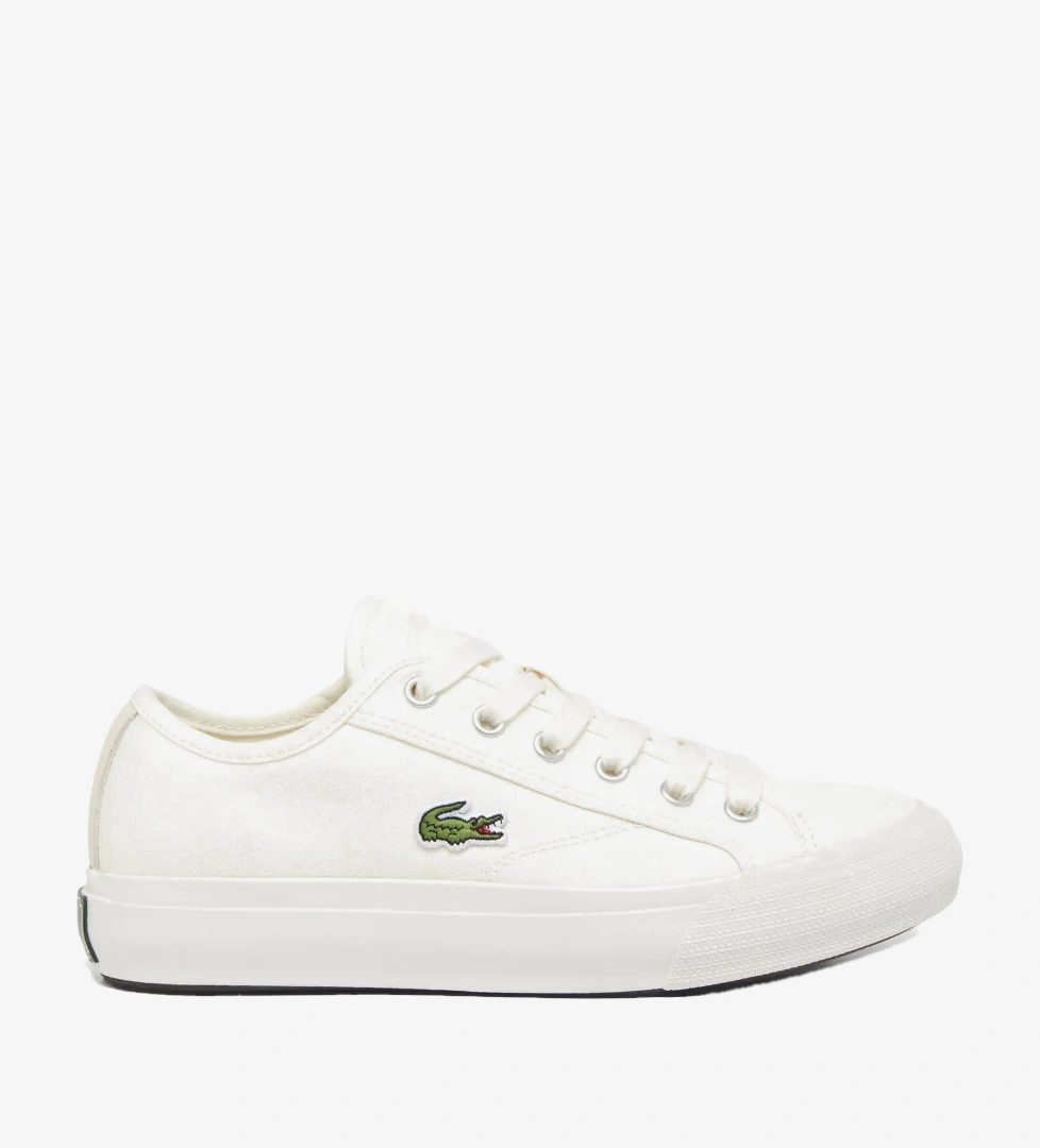 Lacoste Backcourt Kadın Krem Sneaker