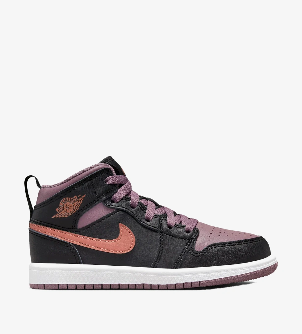 Jordan Siyah Jordan 1 Mid