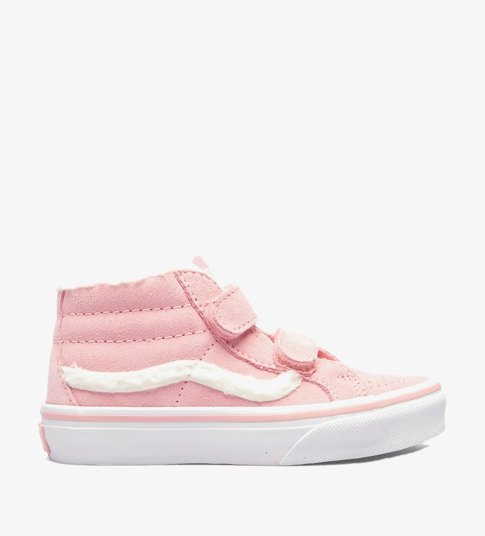 Vans Sk8-Mid Reissue V Sherpa Çocuk Pembe Sneaker