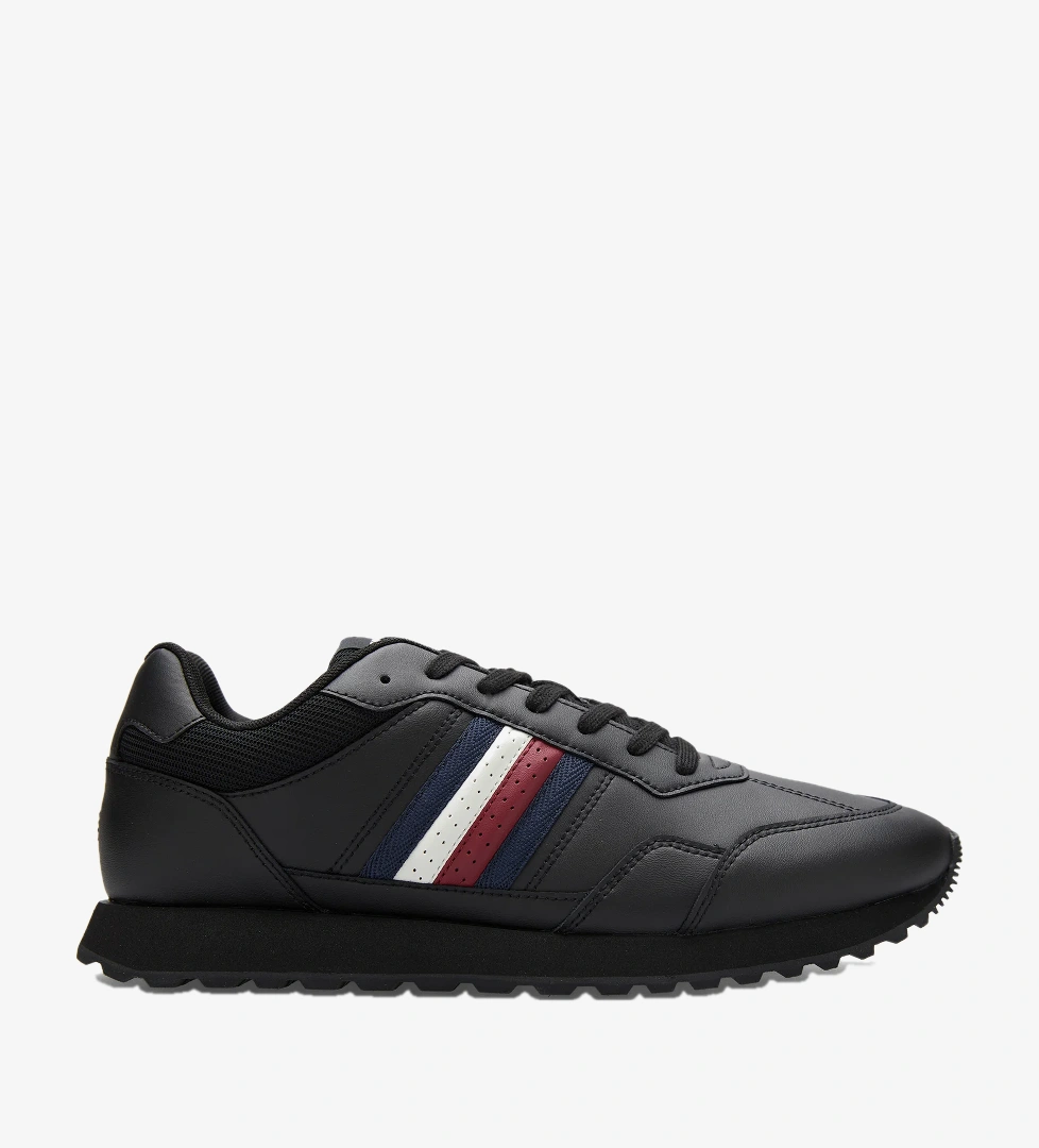Siyah Tommy Hilfiger Runner Eva