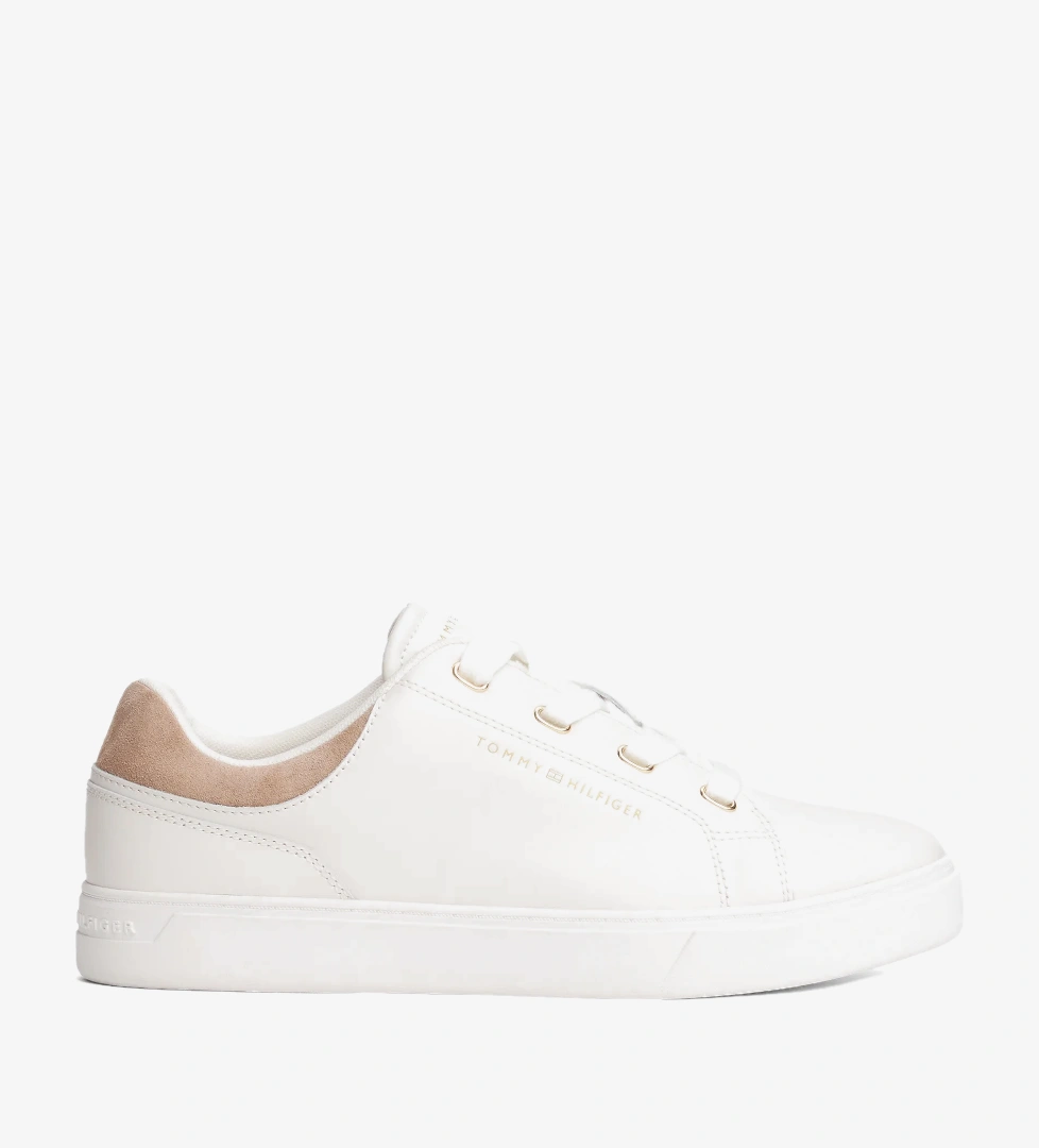 Tommy Hilfiger Casual Cupsole Kadın Beyaz Sneaker